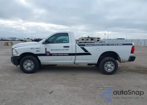 2016 Ram 2500 Tradesman from USA, damaged, VIN 3C6LR4AT3GG244483